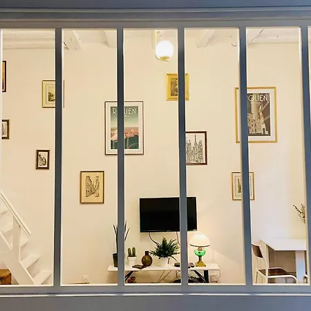 Appartement Cosy En Plein Coeur Historique Rouen Buitenkant foto